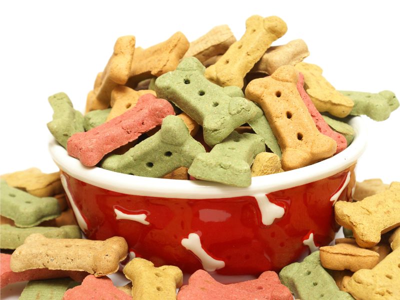 Different flavored treats offer your dog a variety of taste